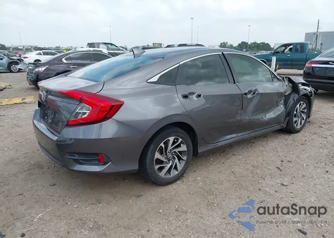 2018 Honda Civic Ex from USA, damaged, VIN 2HGFC2F79JH532881